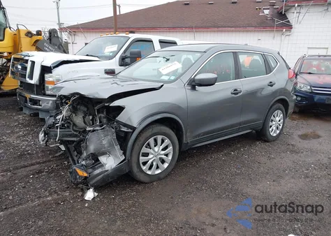 2017 Nissan Rogue S из США, поврежденный, VIN KNMAT2MVXHP614313